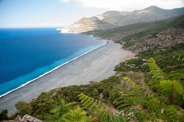 La plage de Nonza