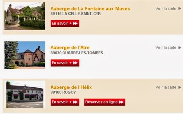 Résa Yonne, réservez en ligne : Hotel, chambre d'hôtes, auberge, gîte ...